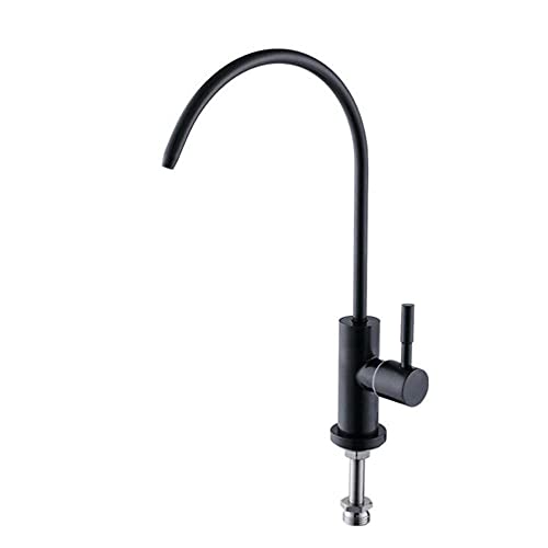Robinet de filtre à eau gris en acier inoxydable rotatif modèle B pour boisson droite