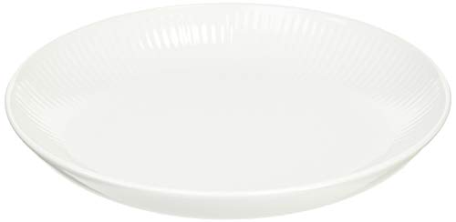 Royal Copenhagen 1016944 White Fluted Plate, 7.9 inches (20 cm), Wedding Gift