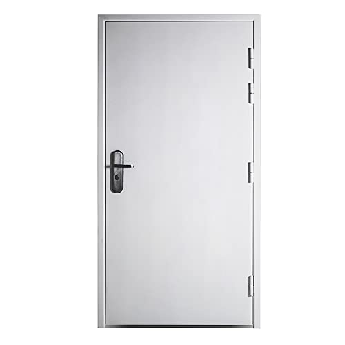 VIZ-PRO Steel Security Door Flat White