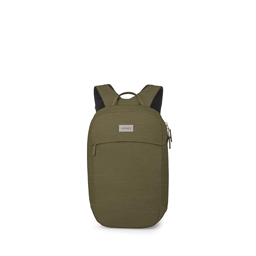 Image of Osprey Arcane Large Day Commuter Backpack - Everyday Bag with Laptop Sleeve & Bottle Pocket, Moss Green Heather