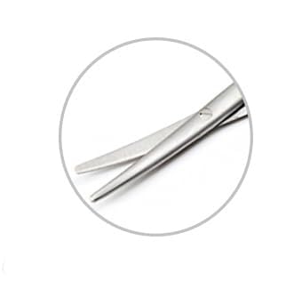Metzenbaum Scissors Curved 5" - Tungsten Carbide