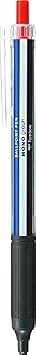 Tombow Pencil BC-MGLU01R25 Oil-Based Ballpoint Pen, Monograph, 0.38 mm, Monochrome, Ink Color Red