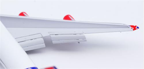Réplica Virgin Atlantic B747-400 de 17 cm con acabado realista y escala 1/400 3