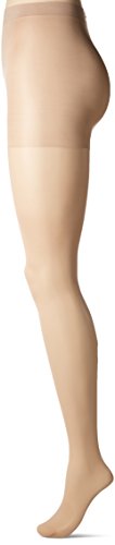 Calvin Klein Women's Matte Sheer Pantyhose with Control Top, Buff, 02