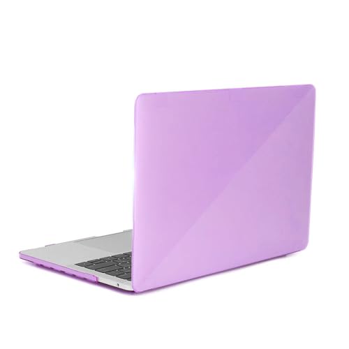 Carcasa MacBook Pro 15 2014 A1398 cubierta delgada de plástico protectora morada 6