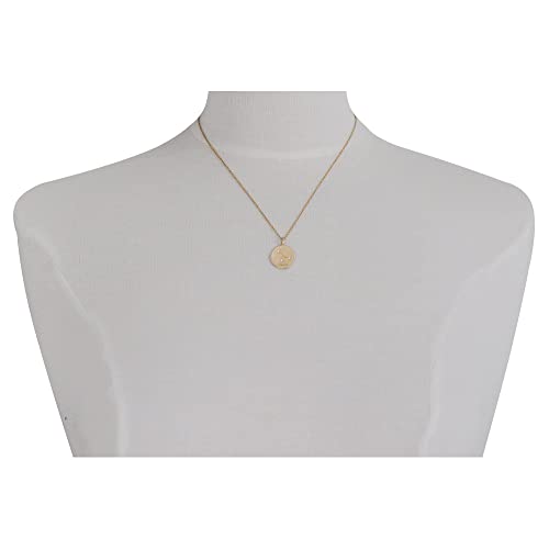 Pendentif Plaqué Or Constellation Balance et Strass d'exception