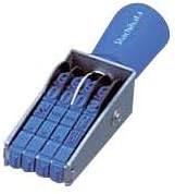 シヤチハタ 回転ゴム印エルゴグリップ 欧文4連（明朝体） CF-41M 1個 top1-ds-1139754 [独自簡易包装]