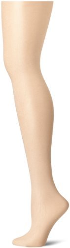 Danskin Women's Shimmery Footed Tight,Light Toast,D