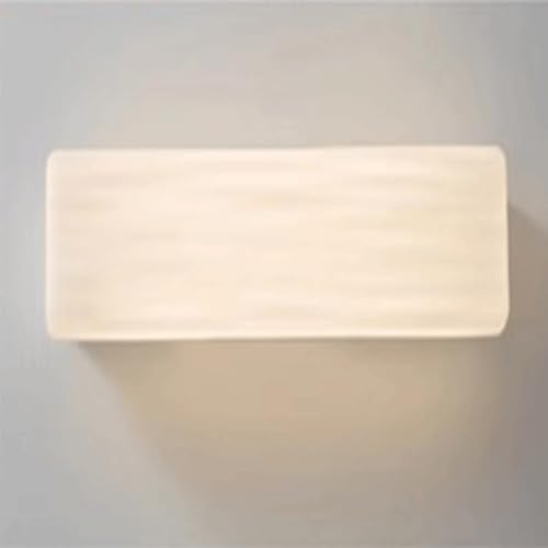 EBVDFQB Modern Minimalist Rectangular Wall Sconce Frosted Bar Wall Light