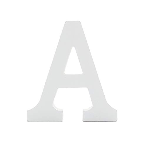 Besch Letras de Madera mayúscula Decorativa 11cm (A)