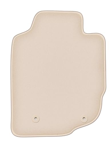Tapis de voiture en velours beige idéal pour les voyages en Toyota Hilux