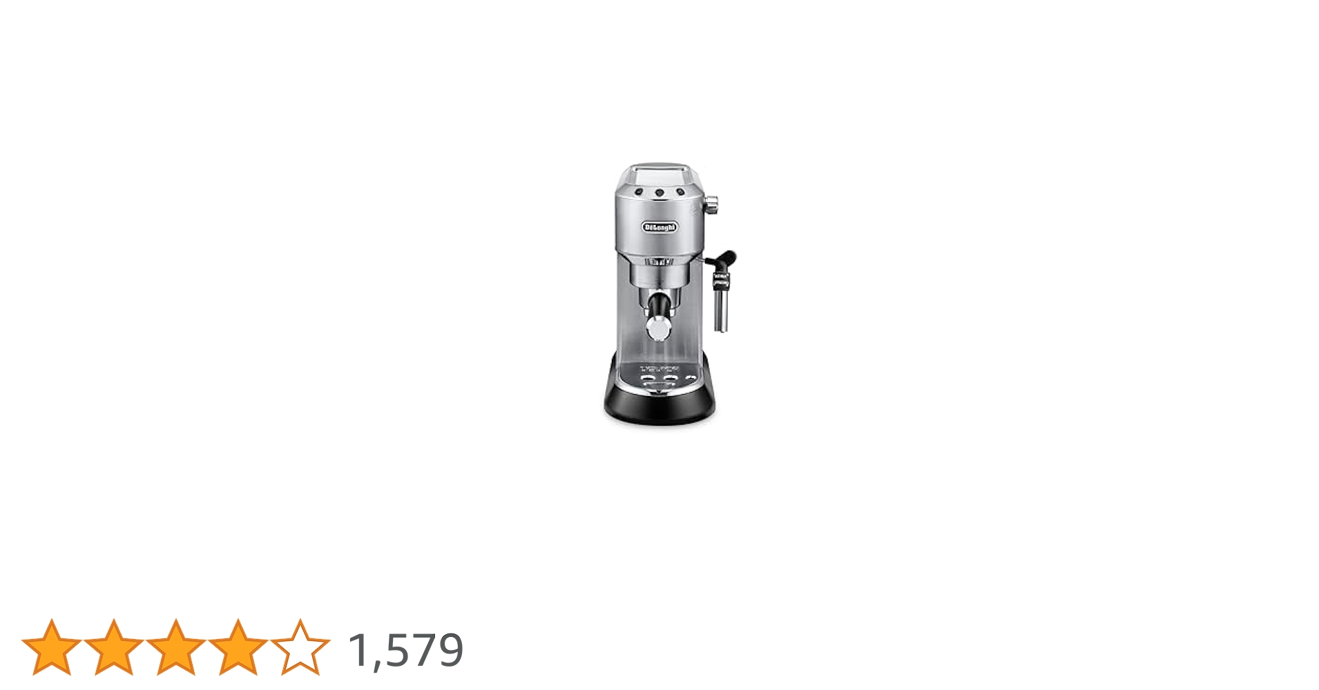 De'Longhi エスプレッソマシン ステンレス EC685M Amazon.com: De'Longhi EC685M Dedica Deluxe Automatic