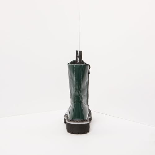 Art Para Mujer. 1116711WS003_0G3 Botines De Piel 1167 Verde (38), Plano, Cordones, Cremallera, Casual - 9