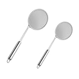 Photo Gallery healifty 2 pezzi cucchiaio filtro in acciaio con manico termoisolante colino per olio da cucina utensili da cucina resistenti e sicuri per scolare e filtrare olio caldi Photo Gallery healifty 2 pezzi cucchiaio filtro in acciaio con manico termoisolante colino per olio da cucina utensili da cucina resistenti e sicuri per scolare e filtrare olio caldi