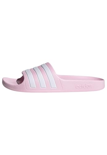 adidas Unisex Kinder Adilette Aqua Slides Kids, Clear Pink / Cloud White /...