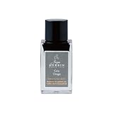 GRIS ORAGE & PAILLETTES : De couleur sombre, l'encre Gris orage est parcourue de paillettes dorées qui lui donnent profondeur et relief. Cette encre rappelle l'orage et les paillettes les éclairs.