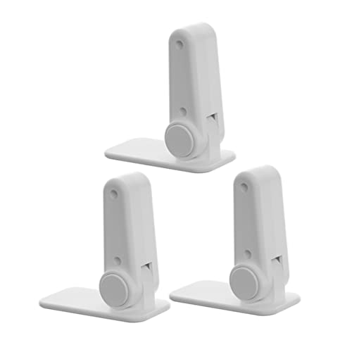 RORPOIR 3個男の子女の子用ドアハンドルロック 防止 チャイルドプルーフ 冷蔵庫 洗濯機 キャビネット 食器棚などの開閉防止に 対象年齢幼児