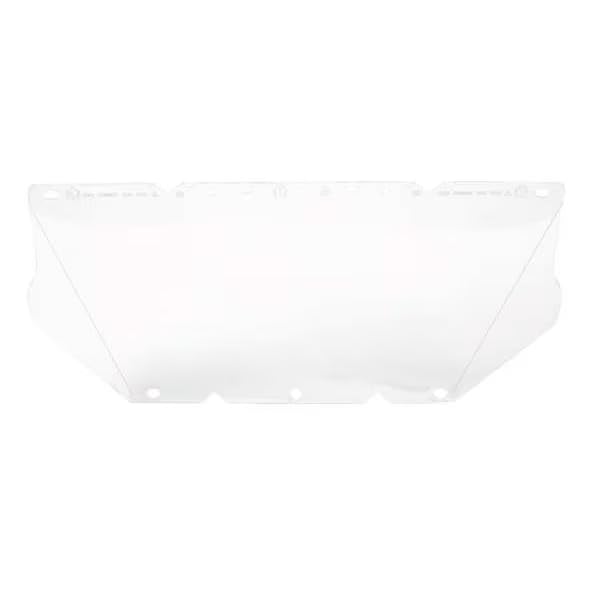 Visor, Polycarb, Clear, 8x17 In, Mfr: 10115837-A