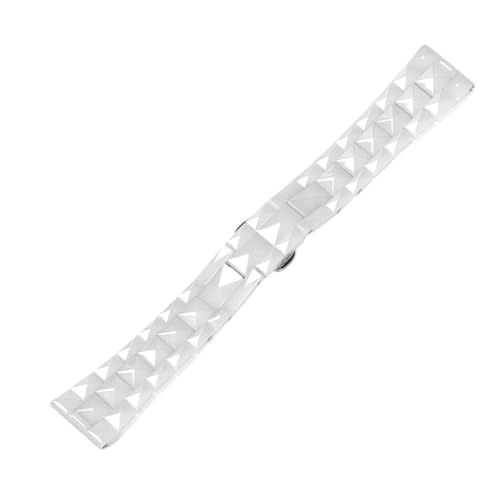 Bracelet de montre en céramique anti-rayure avec boucle déployante ajustable