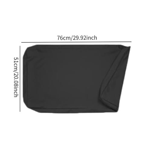 Housse panier chien imperméable et lavable avec fermeture éclair robuste