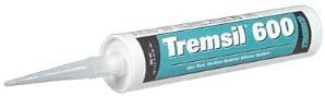 CRL White Tremco Tremsil 600 Silicone Sealant - 944806