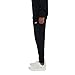 New Balance Men's Tech Knit Pant, Black, Large