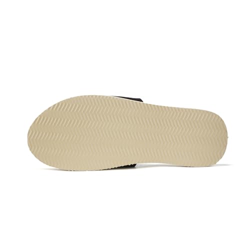 Summer Men Sandals for Suede, Comfortable Flats with Memory Foam Insole, EVA Outsole Non-Slip Casual Fashion I-Slides4