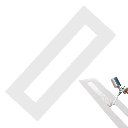 Pochoir de ligne de parking réutilisable et pliable en silicone