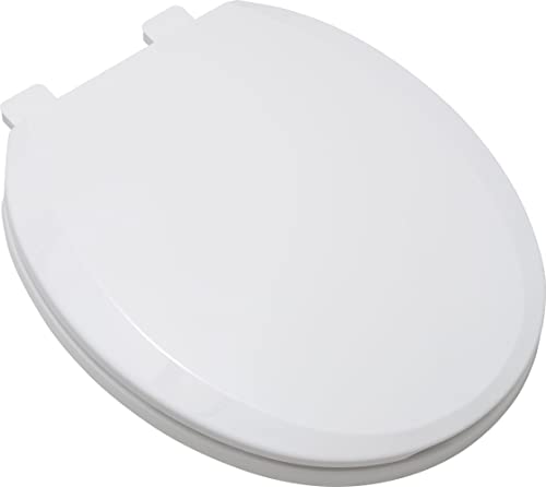 Proflo Pftsec1000Wh Proflo Pftsec1000 Round Closed-Front Toilet Seat With Quick Release And Lid #TOP6