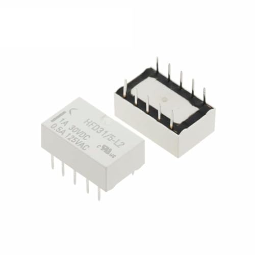 Relé HFD31/12-L2S DIP SMT mini componentes de 10 pines 1A lote de 5 piezas 4
