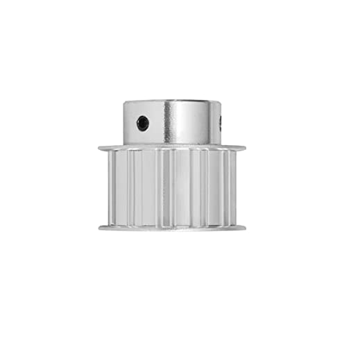 Polea de distribución aluminio, 1 pieza L-28T-BF, diámetro interior la polea distribución: 12 mm - 30, paso 9,525, rueda síncrona for ancho 13/20/25, correa goma(16mm,For Width 20mm Belt)