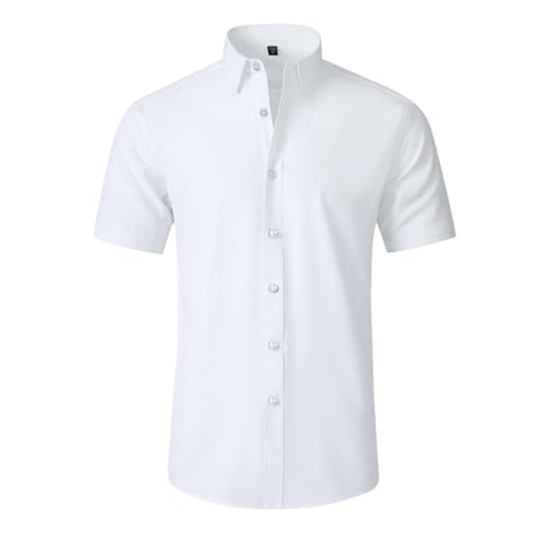 Chemise manches courtes extensible homme infroissable coupe confort