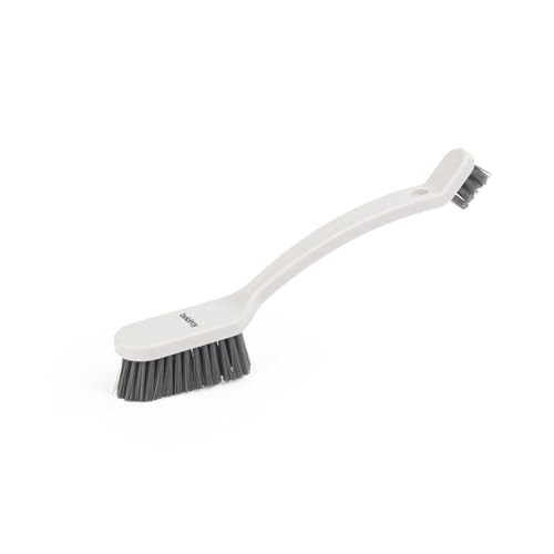 Beldray Deep Clean Scrubbing Brush Dual Sided Cleaning Larger Bristles for Dirt & Grime Smaller Bristles with V-Shaped Edge for Narrow Spaces Precision Cleaning Non-Scratch