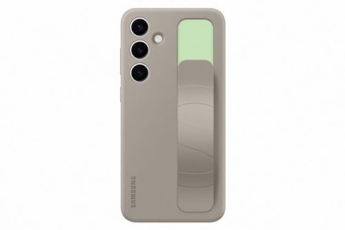 Samsung Standing Grip Smartphone Case EF-GS926 für Galaxy S24+, Handy-Hülle, Fingerhalterung, Schlankes Design, Taupe – Ansicht 3