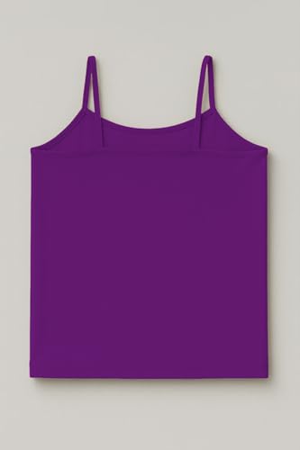 Image of Kurve Girl's Sleeveless Tank Top - Stretch Undershirts Cami Camisole, UV Protective Fabric, Rated UPF 50+ (Made in USA)