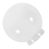 Veemoon 球形アクリル製ランプシェード ウォールライト用カバー 屋外対応 耐摩耗性 家用照明交換部品 ライトカバー装飾付き