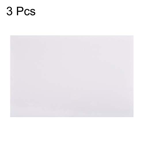 Image of uxcell PVC Foam Board Sheet 3mm (1 /8 Inch)-12 inch x 16 inch White for Signage, Presentations, Digital Screen Printing