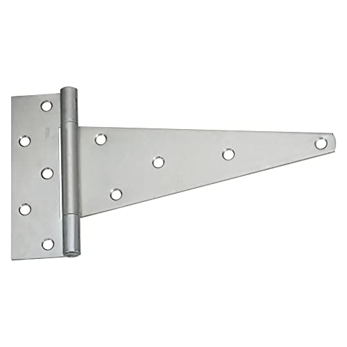 National Hardware N128-959 286BC Extra Heavy T Hinge in Zinc plated,12 Inch