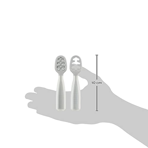 Buba Kit Colher De Treinamento Cinza