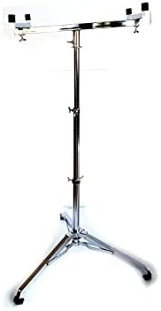 Harmonium Foldable Adjustable With 3 Different Height Steel Stand Suitable for all Octapads for Playing (45.7 x 17.8 x 12.7 Centimeters) Brown