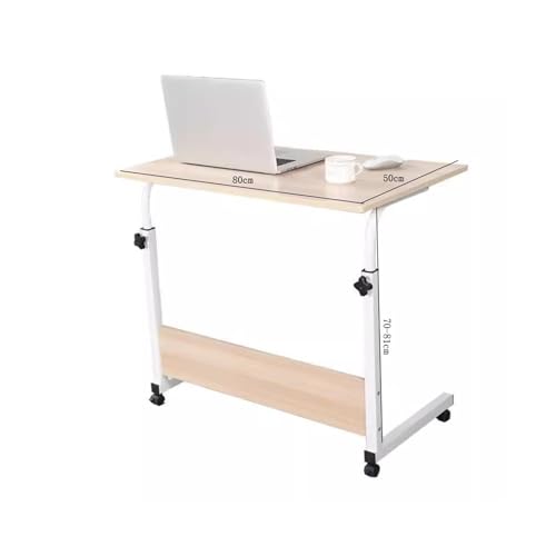 Petite table mobile réglable pour ordinateur solution espace réduit lit - 3