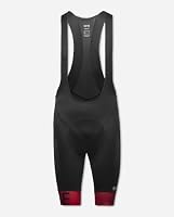 GORE WEAR Herren C5 Opti Trägerhose+ Kurze, Black/Red, L EU – Ansicht 9