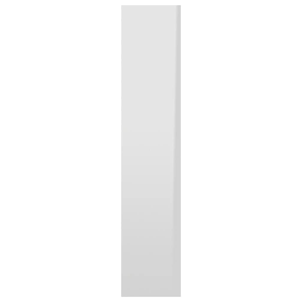 Mensole galleggianti con 10 cubi quadrati cubici da parete, mensole cubiche per camera da letto, soggiorno, bagno, vetro bianco, 90 x 16 cm