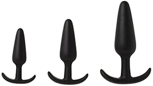 Doc Johnson Mood Naughty Trainingsset Analplugs Schwarz