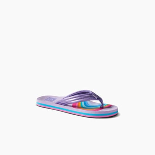 Image of REEF Girls Kids Ahi Beach Flip Flop, Soft Cushion Footbed, Water Friendly