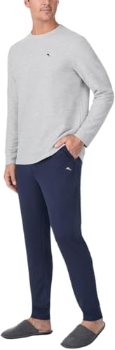 Tommy Bahama Men’s 2-piece Relaxed Fit Logo Embroidered Lounge Set4