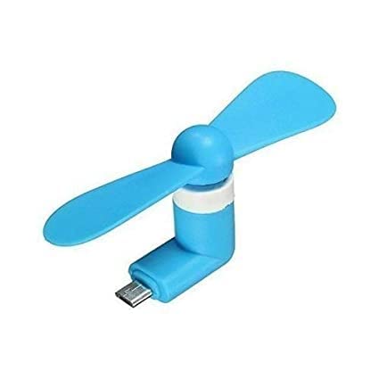 Raptas 2 In1 Portable Handheld Electric Hand Micro Usb Mini Fan For Mobile/Laptop/Desktop/Powerbank (Assorted Color)-image-47