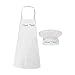 Grembiule personalizzato Cappello da cuoco Set con nome personalizzato Berretto regolabile per cucina Uomo Donna Cucina Madre Mamma Regalo Pittura da forno