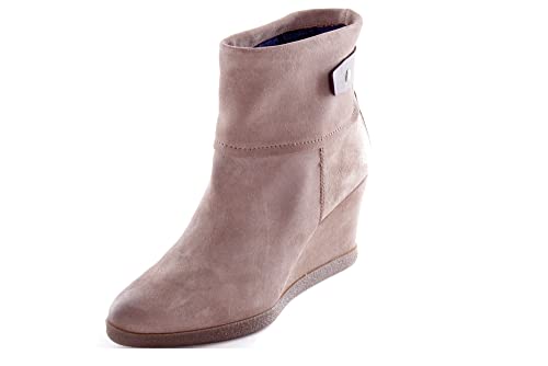 Bottines talon compensé Tommy Hilfiger, la sophistication du taupe en 41 - 6