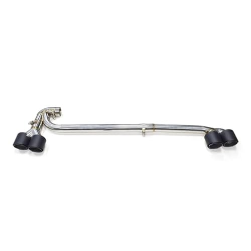 Embout d'échappement BMW X3 X4 pour remplacer une sortie rouillée par du carbone